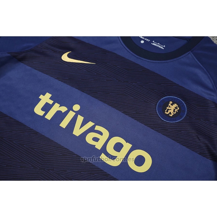 Chandal del Chelsea Manga Corta 2022-2023 Azul Oscuro - Pantalon Corto